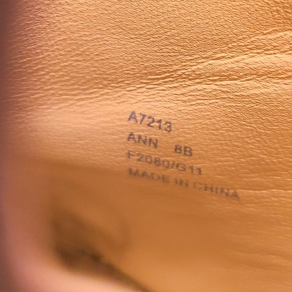 Coach Ann tan suede ankle boots size 8 - Picture 8 of 10